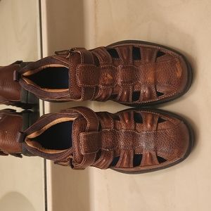 NWOT Men's Therapeutic Diabetic Extra Depth Sandal Leather